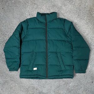 Hollister Dark Green Puffer Jacket